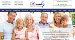 Desktop Screenshot of olanskydermatology.com